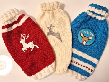 Preview: Strickanleitung Hundepullover "Happy Dog"